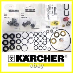 Véritable kit de joints et valves pour pompe Karcher 28838910 HDS 588C 698C 601C 601C Ec