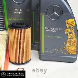 Véritable kit de service Mercedes Classe A A200 CDI w176 651 DIESEL : Huile et tous les filtres