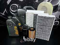 Véritable kit de service de filtre Mercedes-Benz W166 ML GLE 250d avec huile M651 ZML5