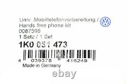 Vw Volkswagen Volk-l Bluetooth De Base Handsfree Kit De Téléphone 1k0051473 Oem